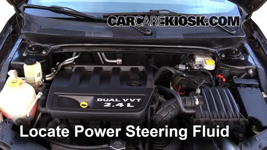 2011 Chrysler 200 Touring 2.4L 4 Cyl. Convertible (2 Door) Power Steering Fluid